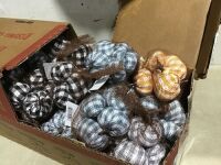 Case of Decorative Fabric Pumpkins&nbsp;