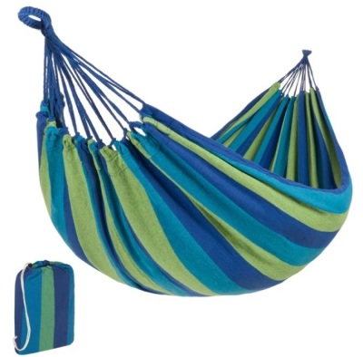 2-Person Brazilian-Style Double Hammock w/ Portable Carrying Bag