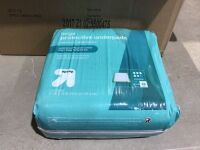 Case of (4) Protective Bed Underpads, Maximum Absorbency, Large/Extra Large, 18 ct