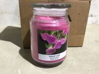 Case of (4) Sweet Pea Scented Candles, 20 oz&nbsp;