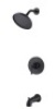 Glacier Bay&nbsp;Oswell Single-Handle 1-Spray Tub and Shower Faucet in Matte Black, Valve Included - Appears New&nbsp;