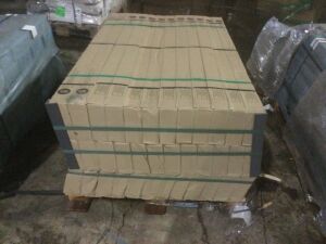 (36) Cases of 41zero42 PAINT-IT Yellow Wood Grain Tile, 6 pc/Case, 418.68 sq ft Total - Expect Broken Tiles d/t Shipping & Storage