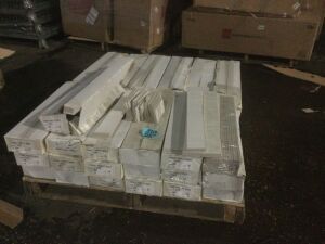 (37) Cases of 41zero42 PAINT-IT White Wood Grain Tile, 16 pc/Case, 286.75 sq ft Total - Expect Broken Tiles d/t Shipping & Storage