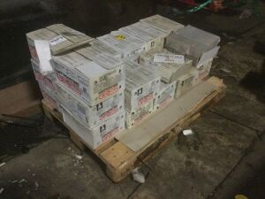 (18) Cases of Ceramica Sant'Agostino White 730 Tile, 46 pc/Case, 192.6 sq ft Total - Expect Broken Tiles d/t Shipping & Storage
