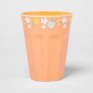 Case of (12) Spritz Melamine Spring Floral Cup 12oz 