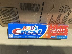 Case of (24) Crest Kid's Cavity Protection Toothpaste, Sparkle Fun 