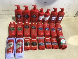 Lot of Old Spice Personal Care Products 