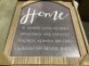 Case of (4) Home Wall Plaques&nbsp;