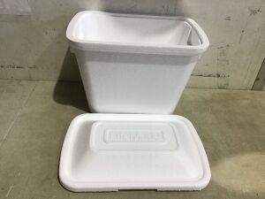 Case of (12) 28qt Styrofoam Coolers 