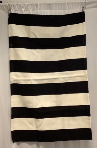 Striped Indoor Rug, 70x110cm