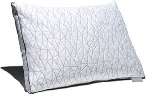 CHG Eden Hypoallergenic Shredded Memory Foam with Cooling Gel Standard Pillow 