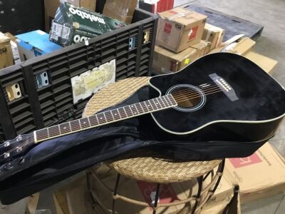 Full Size Beginner Acoustic Guitar - 41in 