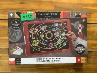 FAO SCHWARZ LED Neon Glow Drawing Easel