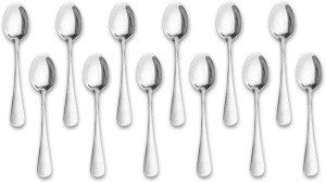 Espresso Spoons, Stainless Steel, 12 cnt