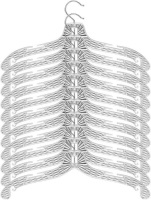 Set of (20) Clear Plastic Hangers