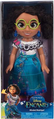 Disney Encanto Mirabel - 14 Inch Articulated Fashion Doll with Glasses & Shoes