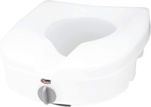 Carex E-Z Lock Raised Toilet Seat - Appears New&nbsp;