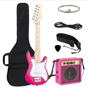 Kids Electric Guitar Beginner Starter Kit w/ 5W Amplifier - 30 in