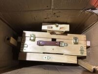 Portable Wooden French Easel w/ 32pc Beginners Kit - Unknown if Complete&nbsp;