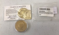 2017 President Donald Trump Inaugural 38MM Novelty Coin, Appears New