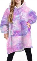 Lot of (4) Kids Oversize Wearable Blankets - Starry Sky