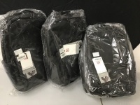 Lot of (3)&nbsp;AGVA Traveller Daypack, Maximum Storage Weekender Daypack 15.6'' - Appear New&nbsp;