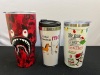 Lot of (3) Travel Mugs