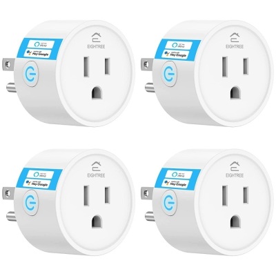 4pk EIGHTREE Smart Plugs That Work with Alexa and Google Home