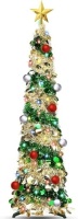 5 Ft Tinsel Pop up Christmas Tree