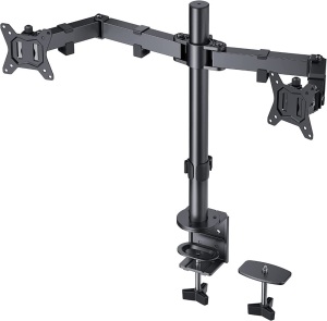 Irongear Dual Monitor Stand for 17-32 inch Screens