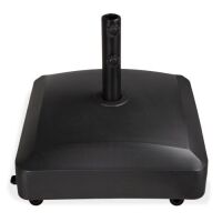 Fillable Mobile Umbrella Base Stand w/ 4 Wheels, 2 Locks, 137lb Capacity&nbsp;
