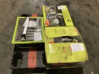 Lot of (3) RYOBI&nbsp;7 in. 4.8 Amp Tabletop Tile Saw - Missing 1 Blade