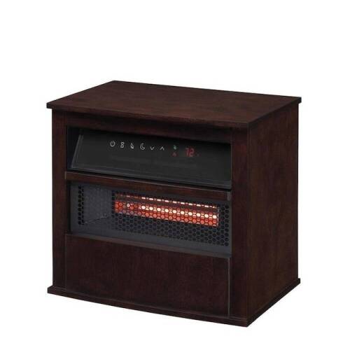 Duraflame&nbsp;1500-Watt Infrared Quartz Cabinet Indoor Electric Space Heater with Thermostat and Remote - E-Comm Return, Appears New&nbsp;