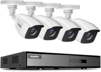 SANNCE Security Kit 8CH DVR 1080P 5-in-1 without Hard Drive 4 Cameras Waterproof Remote Access - Appears New&nbsp;