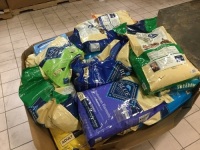 Pallet of Blue Buffalo Dog Food. Damaged Bags