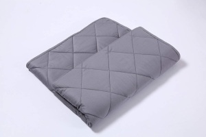 Finslep 15lb Weighted Blanket, Queen Size 60" x 80", Grey - Appears New