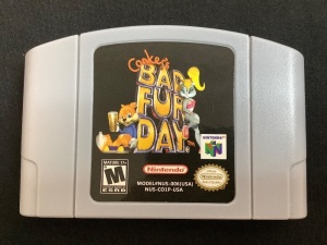 Nintendo 64 Conker's Bad Fur Day Game