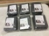 Lot of (6) Soledi Large Transparent Window Storage Bags, 3 Pack - New&nbsp;