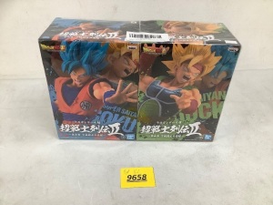 Set of 2 Banpresto DBZ Figures