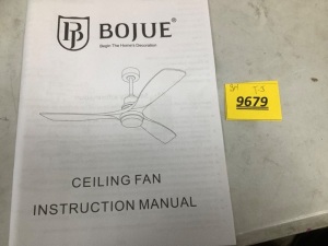 Bojue 52" Ceiling Fan