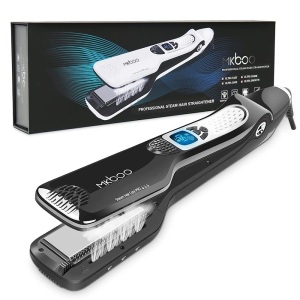 MKBOO Hair Straightener with Steam