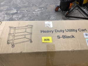 Heavy Duty Utility Cart S-Black 