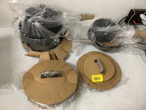 Set of Grey Bailetti Pots and Pans