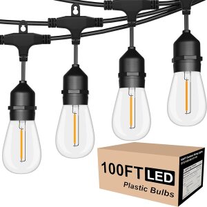 SUFEIMAS Outdoor String Lights LED