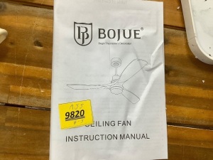 BoJue Ceiling Fan 