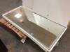LED Mirror 71" x 32" - Appears New with Cosmetic Damage, Has 2 Small Chips on Corners