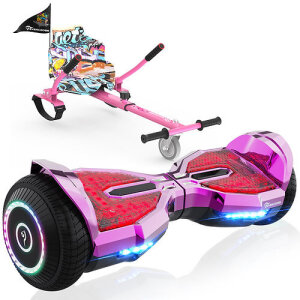 EVERCROSS Hoverboard, 6.5'' Hover Board with Seat Attachment