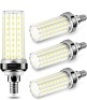 4pk E12 20W LED Corn Light Bulb