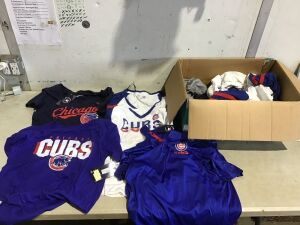 Lot of (13) Chicago Cubs Shirts - Multiple Sizes/Styles 