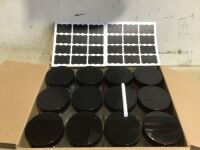 Case of Plastic Jars w/ Lids & Labels&nbsp;